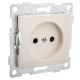Bravo Розетка 1-ой б/з с з/ш, СУ , 16А, 250В, беж  С10Р2-003  GUSI Electric