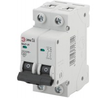 Выключатель автоматический двухполюсный NO-902-115 ВА47-29 2P 50А кривая C (6/90/1890)  Б0031937  ЭРА