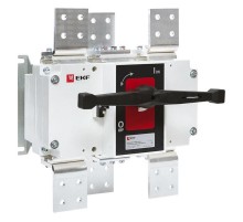 Рубильник-выключатель 2000A 3P c рукояткой управления для прямой установки PowerSwitch  psds-2000-3  EKF