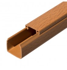 Кабель-канал бук 25х25 (32 м/уп) 2-й замок в п/э PR03.0198  Промрукав