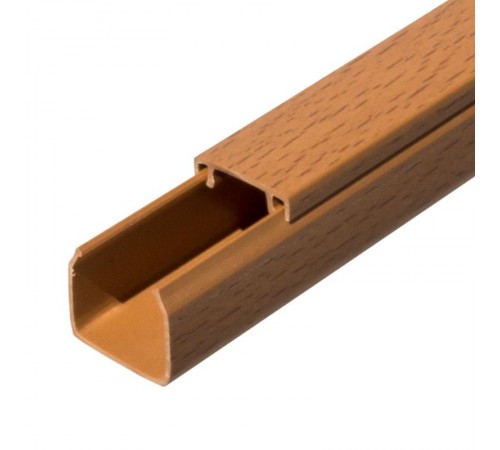 Кабель-канал бук 25х25 (48м/уп) 2-й замок  PR.025430  Промрукав