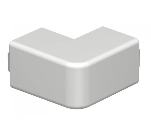 Крышка внешнего угла кабельного канала WDK 25x25 мм (ПВХ,светло-серый) (WDK HA25025LGR)  6182445  OBO Bettermann