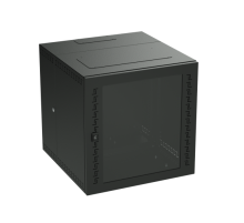 Шкаф телекоммуникационный навесной,12U (600х600х650) дверь стекло, RAL9005  R5STI1265GSB  DKC