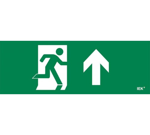 Этикетка самоклеящаяся  280х100мм "Фигура/стр. вверх"   LPC10-1-28-10-FVERH  IEK