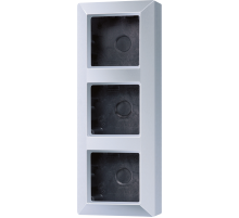 Коробка для накладного монтажа 3-кратная; алюминий  AS583AAL  Jung