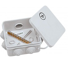 Коробка уравнивания потенциалов 13 подключений 100х100х50 мм44458Ezetek