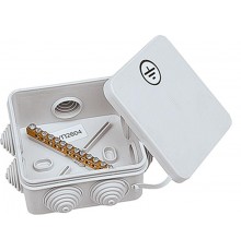 Коробка уравнивания потенциалов 13 подключений 100х100х50 мм44458Ezetek