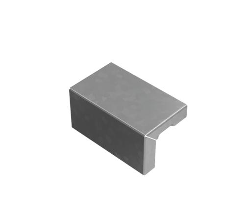 Переходник по высоте 50-100х100 мм "ПЛЮС"  PDHplus50-100-100   КМ-профиль