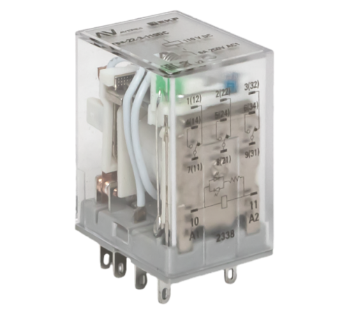 Реле промежуточное RPA 22/3 6A 110В DC  AVERES rpa-22-3-110DC EKF