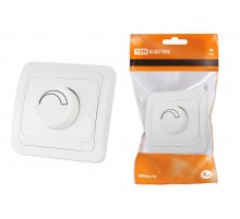 Светорегулятор (RL, 600Вт) поворотный белый "Валдай"   SQ1804-0016  TDM