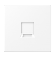 Плата (фиксация защёлкиванием) для одного модуля; термопласт; белый матовый  LS1969-15WEWWM  Jung