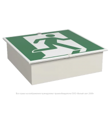 Световой указатель аварийного освещения BS-ESTETICA-10-S1-ELON  a17017  Белый свет