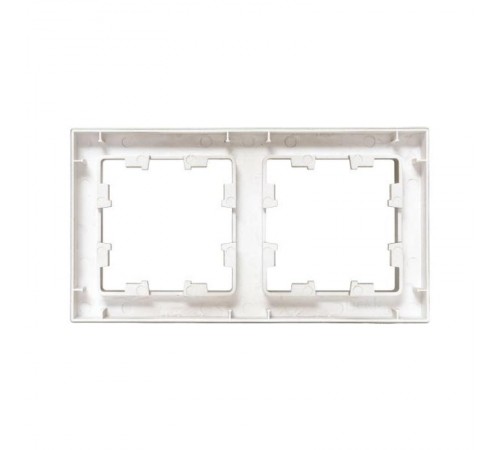 2 - местная рамка, шампань, пластик Эпика  UP1-FPC-02 EKF