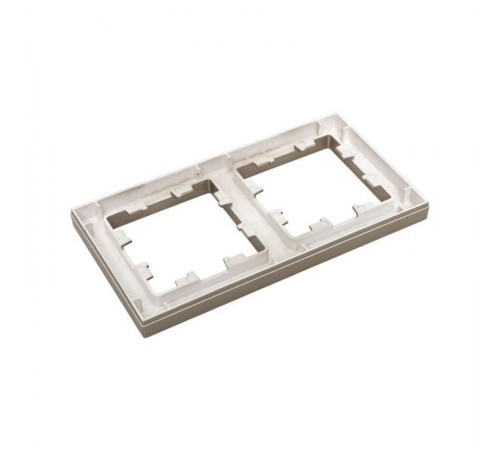 2 - местная рамка, шампань, пластик Эпика  UP1-FPC-02 EKF