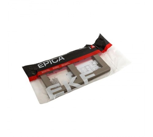 2 - местная рамка, шампань, пластик Эпика  UP1-FPC-02 EKF