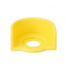 Защитный кожух для кнопки аварийного останова 60мм, желтый, полукруг  SB4BZ005  Systeme Electric