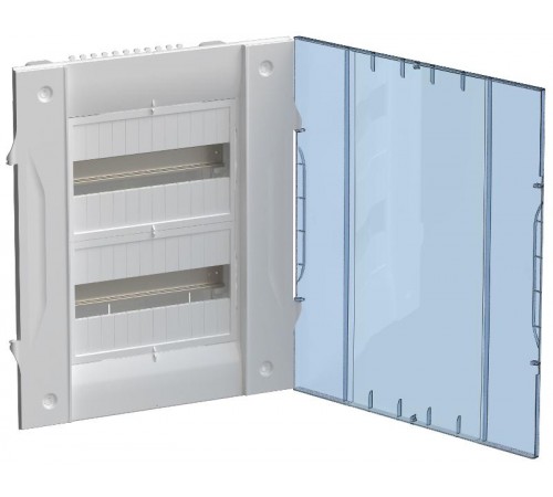 Корпус пластиковый встраиваемый на 24 модуля ЩРВ-П-24 IP40 KREPTA 5  KKR5-KP12-V-24-41  IEK