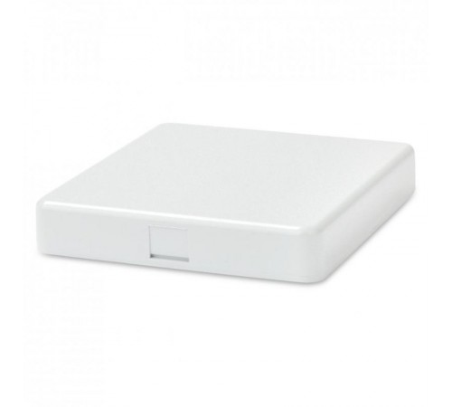 Розетка оптическая абонентская FO-WB90-FTTH-2UN-WH (без адаптера), совместима с адаптерами SC/DLC, 90 мм х 92 мм х 15 мм  255001  Hyperline