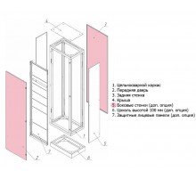 Стенка боковая Метэл 2 640х1800  03.160  МЕТЭЛ