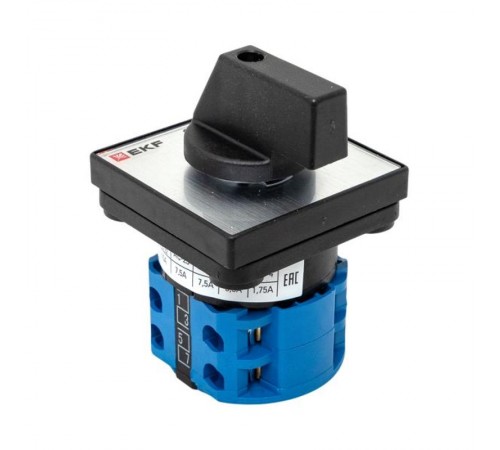 Переключатель кулачковый ПК-1-52 10А 2P "1-2" EKF PROxima  pk-1-52-10  EKF