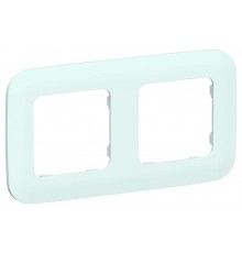 FLITE Artistic Рамка 2-ая РУ-2-А-ФлХЛ холодный лед  FI-M22-31-20-K94  IEK