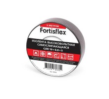 Изолента самослипающаяся СЛП 19х0.8х5 (черн)  91603  Fortisflex