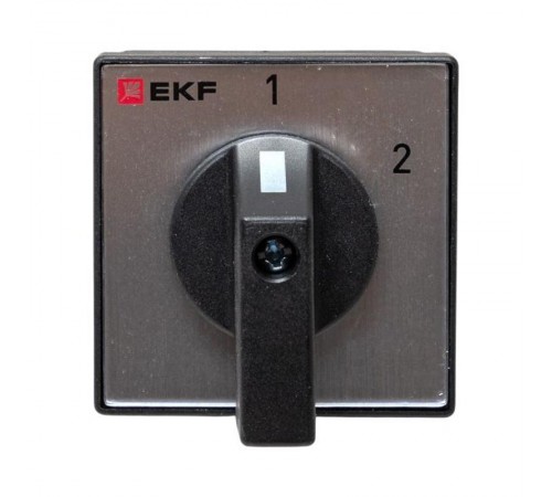 Переключатель кулачковый ПК-1-52 10А 2P "1-2" EKF PROxima  pk-1-52-10  EKF