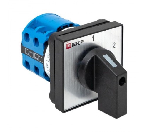 Переключатель кулачковый ПК-1-52 10А 2P "1-2" EKF PROxima  pk-1-52-10  EKF