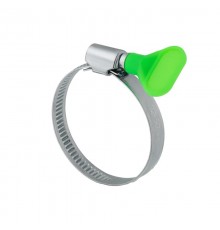 Хомут-стяжка кабельная стальная червячная с ключом W 32-50 мм, упаковка 50 шт.  07-0632-1  REXANT