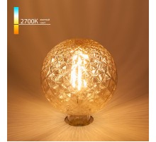 Лампа светодиодная Globe BL154 4W 2700K E27 Prisma (G95 тонированная) декоративная светодиодная филаментная  a044027  Elektrostandard