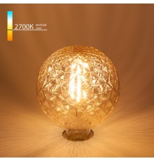 Лампа светодиодная Globe BL154 4W 2700K E27 Prisma (G95 тонированная) декоративная светодиодная филаментная  a044027  Elektrostandard