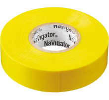 Изолента NIT-B15-20/Y жёлтая  71105  Navigator