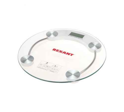 Весы напольные электронные до 180 кг, стекло  72-1200  REXANT