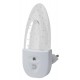 Ночник NN-619-LS 0,5Вт светодиодный белый  Б0019103  ЭРА