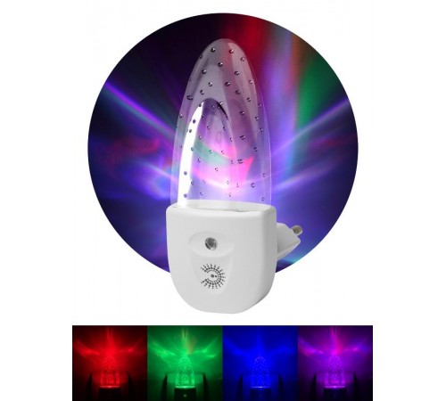 Ночник NN-619-LS 0,5Вт светодиодный белый  Б0019103  ЭРА