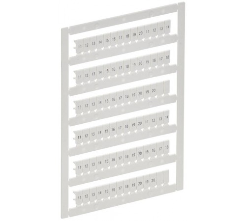 ARMAFIX Маркер для CTS/CP 2,5мм2 с символами "11-20"  AF-CT10D-M-D25-02  IEK (ИЭК)