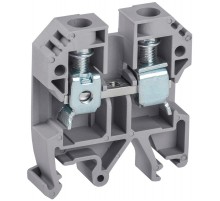 Клемма винтовая КВИ-6мм2 серая  YZN30-006-K03  IEK