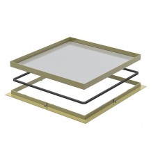 Кассетная рамка RK 383x383x10 мм (латунь) (RK M3 10)  7405868  OBO Bettermann