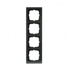 Рамка 4-постовая, серия Impressivo, антрацит  1724F85-81   2TKA000407G1  ABB