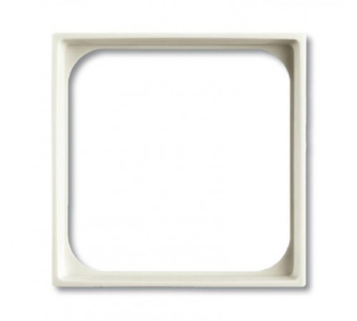 ABB Basic 55 Шале (белый) Переходник для приборов 50х50 мм  1726-0-0233   2CKA001726A0233  ABB