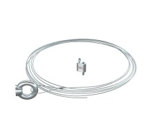 Подвес тросовый QWT RO 1 1M G с рым-гайкой М6 и фиксатором, 1,0х1000 мм ( QWT RO 1 1M G )  1450920  OBO Bettermann