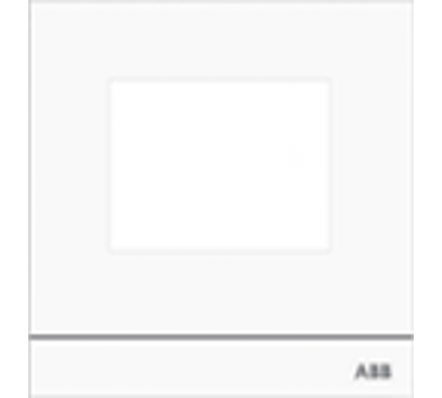 Рамка станции вызова, размер 1/1, белая51021CF-W ABB