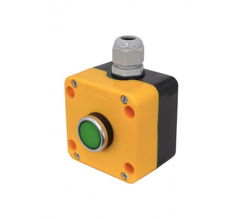 ПКУ22-1011-65У1, 1 зелёный цилиндр (НО), пост управления, IP65  (ЭТ)   ET526976   Электротехник