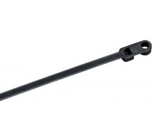 Хомут P6.6 с винтовым креплением чёрный 4,8х370мм  UHH12-D048-370-100-K02  IEK