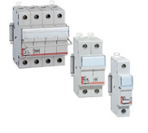 Держатель плавких вставок 3П 10х38 500В  005838  Legrand