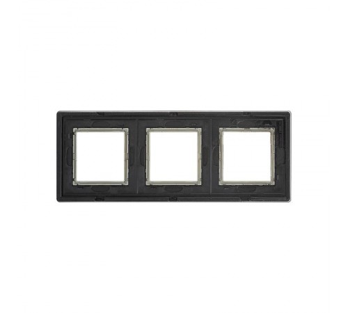 Рамка из алюминия, "Avanti", черная, 6 модулей  4402836  DKC