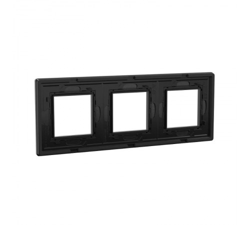 Рамка из алюминия, "Avanti", черная, 6 модулей  4402836  DKC