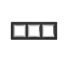 Рамка из алюминия, "Avanti", черная, 6 модулей  4402836  DKC