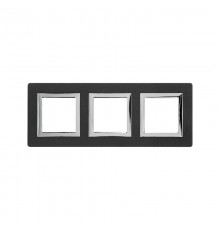 Рамка из алюминия, "Avanti", черная, 6 модулей  4402836  DKC