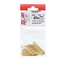 Гвоздь финишный латунированный 1,4х40 (40 шт) - пакет ( 0,025 кг)  104058  Tech-KREP